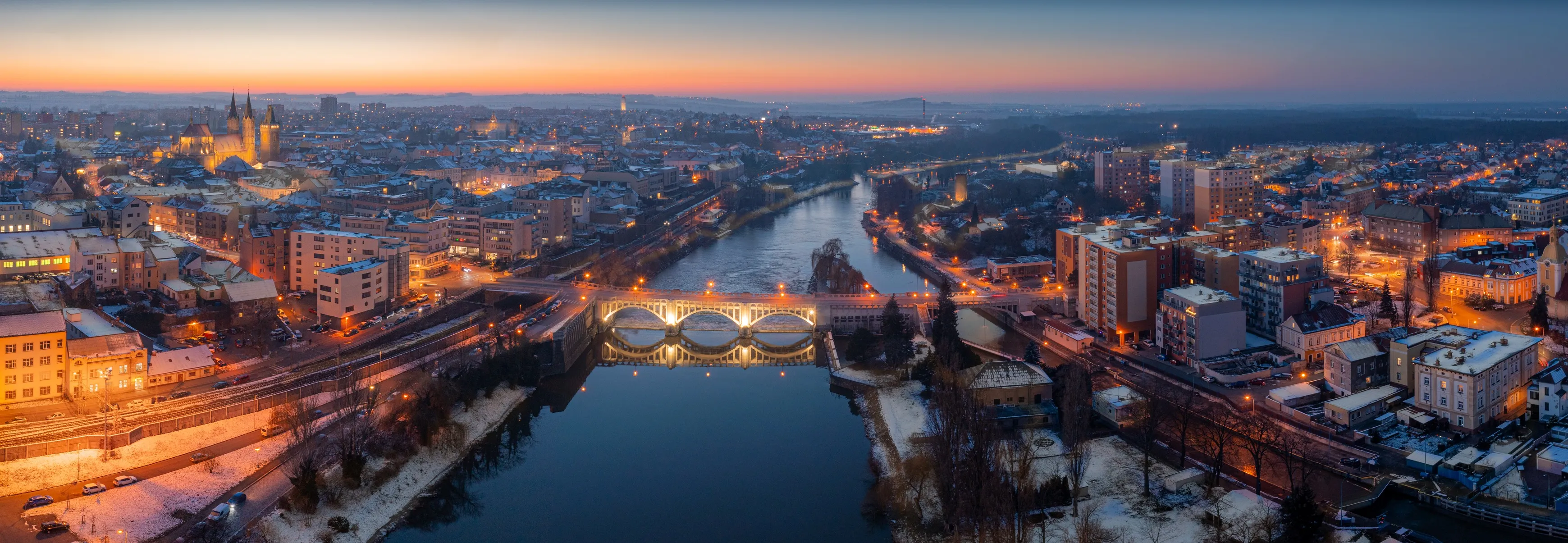 Panorama Kolína